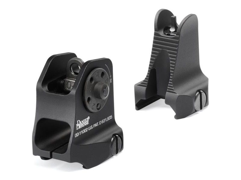 Daniel Defense Front/rear Sight Combo Blk Daniel Defense Front/rear Sight Combo Blk