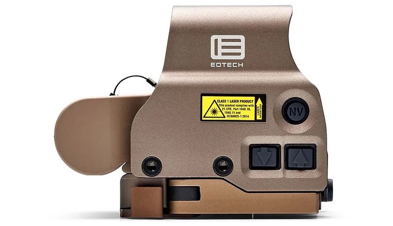 EO Tech Exps3 #1ret Cr123 Nv Tan Side