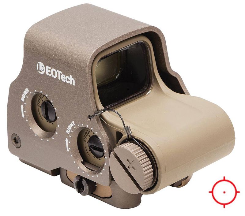 EO Tech Exps3 Tan (2)1moa Cr123 Nvcomp