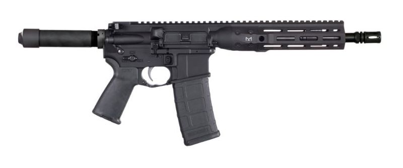 LWRC Di Pist 5.56mm Blk 10.5 LWRC Di Pist 5.56mm Blk 10.5" Mlok