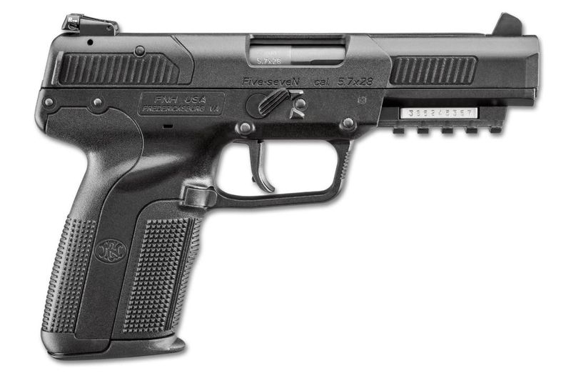 FN Five-seven 5.7x28 Blk 10+1 Ca