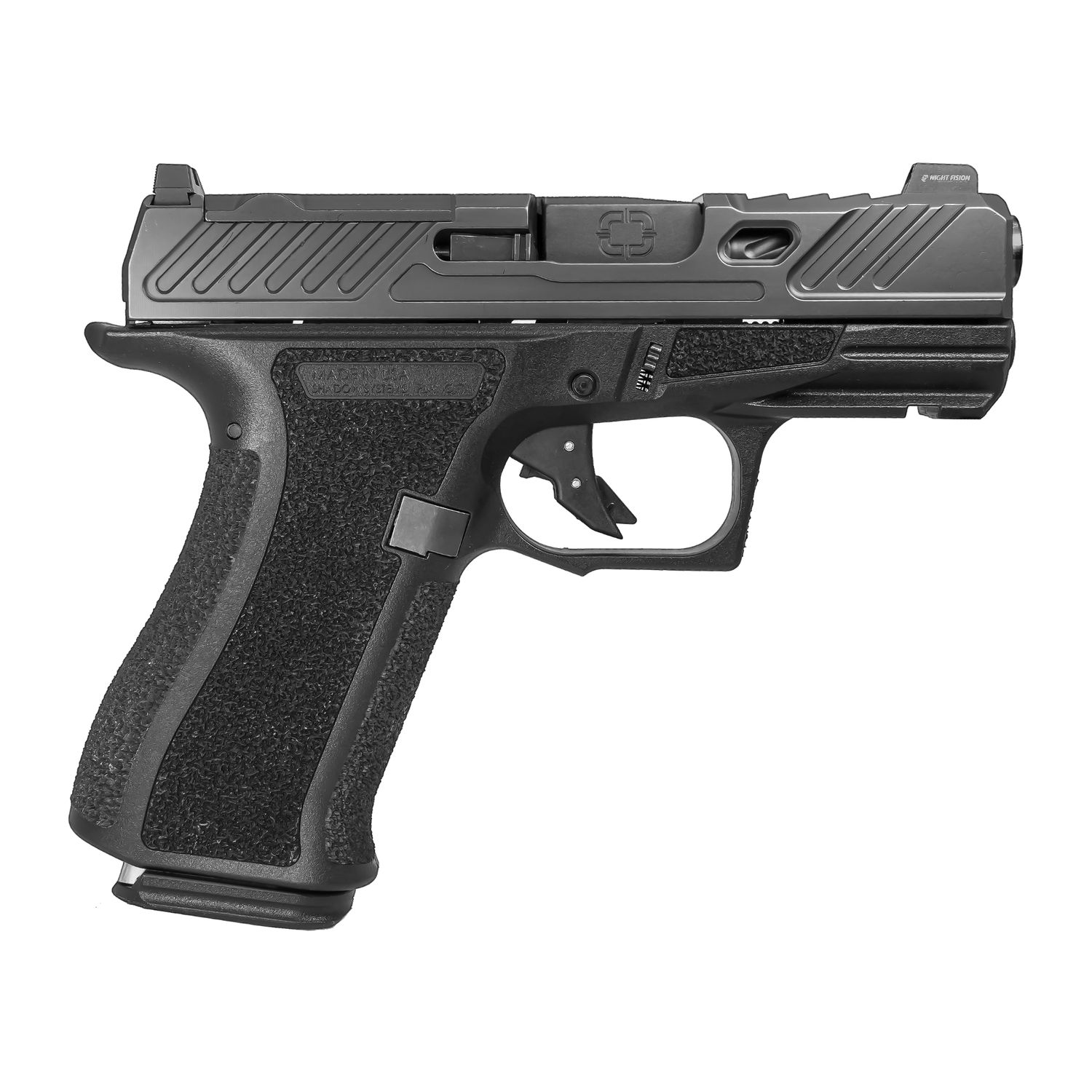 Shadow Systems Cr920x Elt 9mm Blk/blk Or 10+1