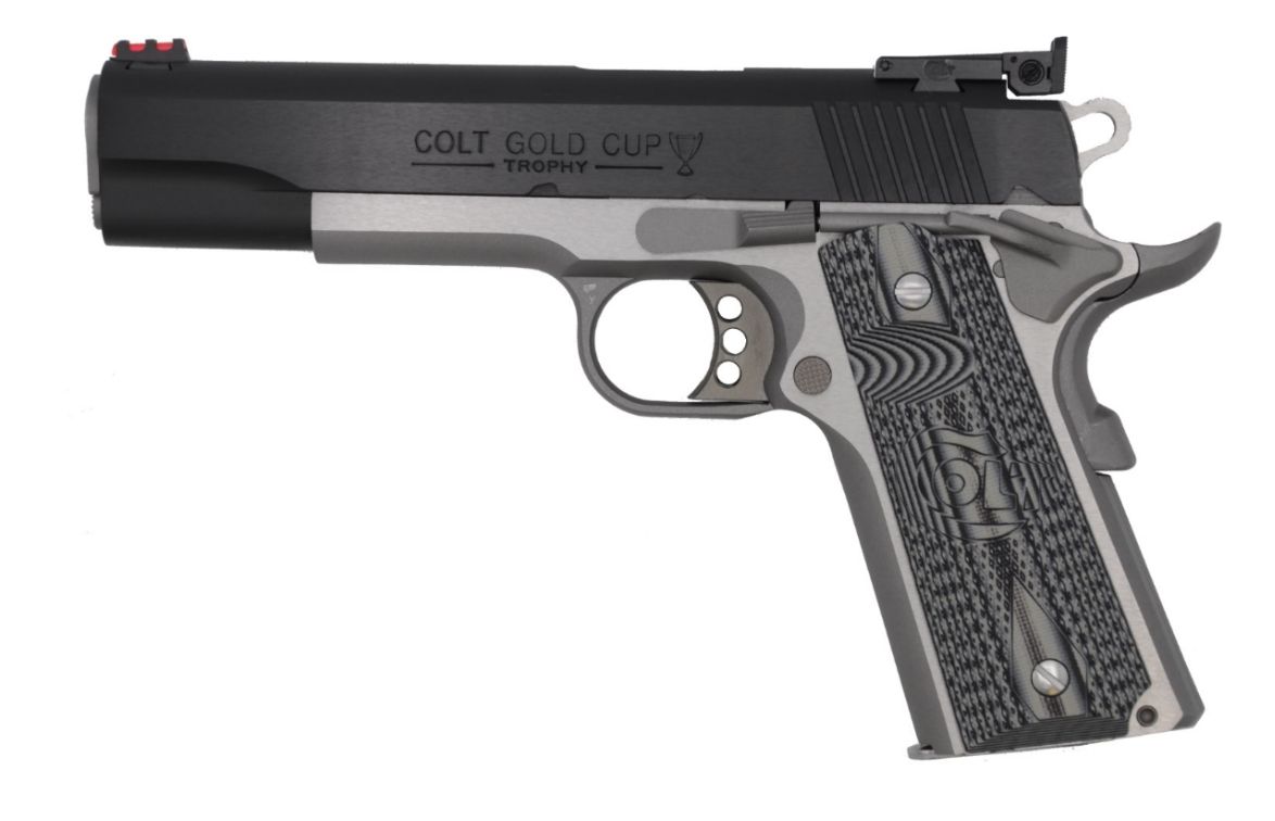 Colt Gold Cup Lite 38spr Two-tone