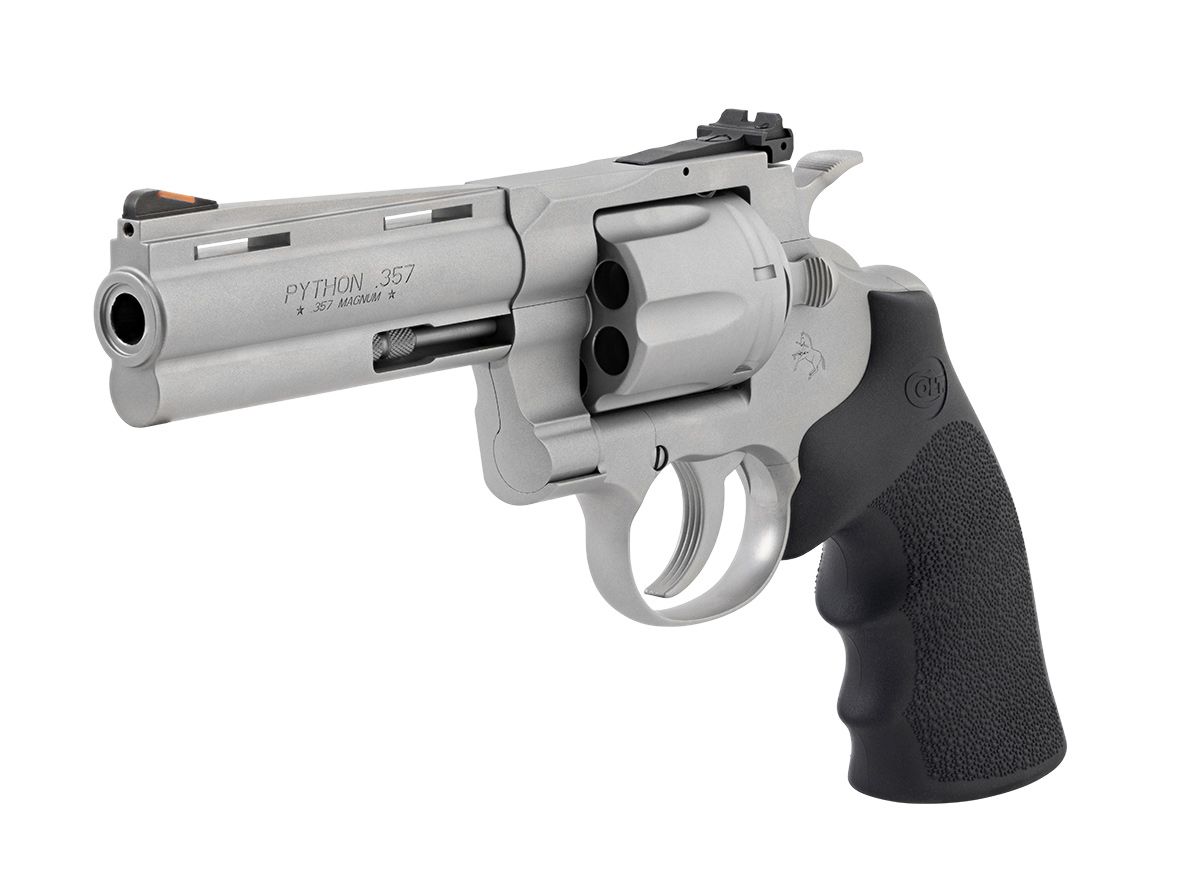 Colt Python 357mag Ss 4.25" Hogue