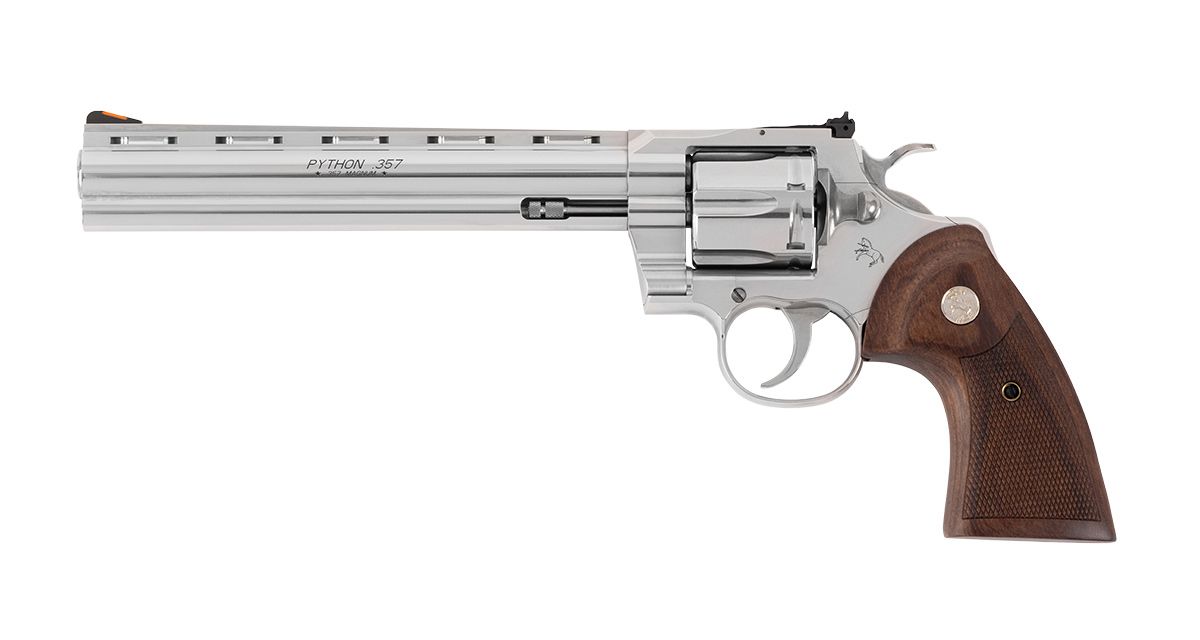 Colt Python 357mag Ss 8" 6rd As
