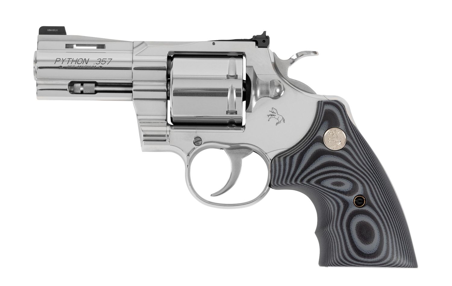 Colt Python Cbt 357mag Ss 3" 6rd Ns