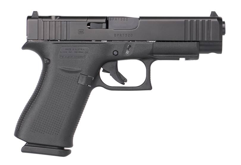 GLOCK G48 9mm Blk 4" Mos Rail Fs