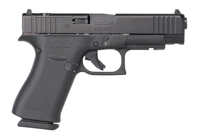 GLOCK G48 9mm Blk 4" Mos Rail Fs