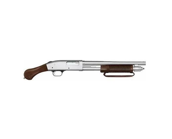 Mossberg 590 Night Stick 12/14 Chrome Mossberg 590 Night Stick 12/14 Chrome