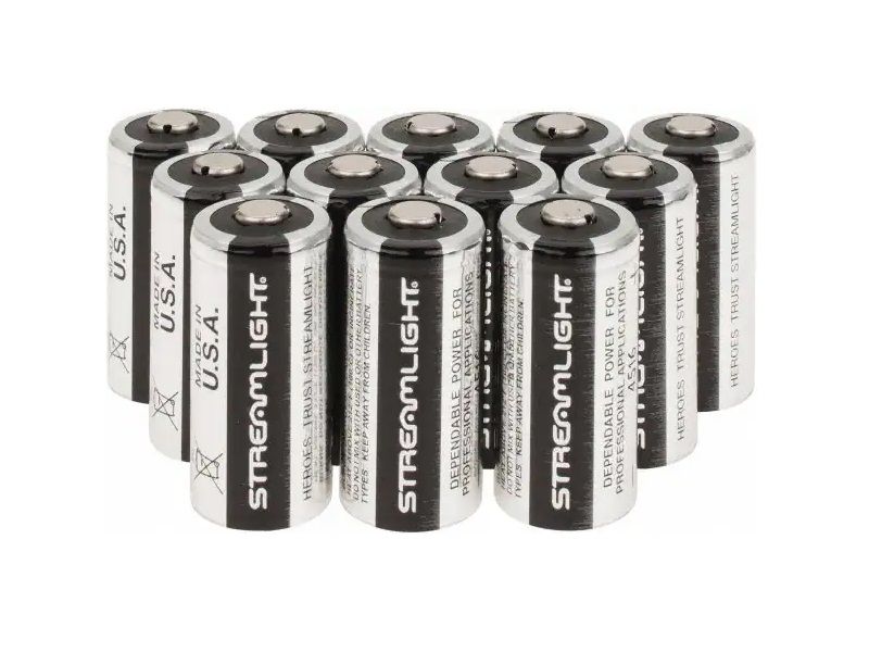 Streamlight Cr123a Lithium Batteries 12pk