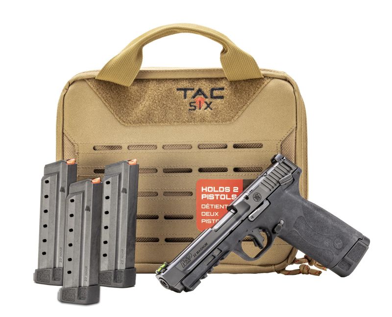 Smith and Wesson M&p22mag Or 22mag 4.3" Bundle#