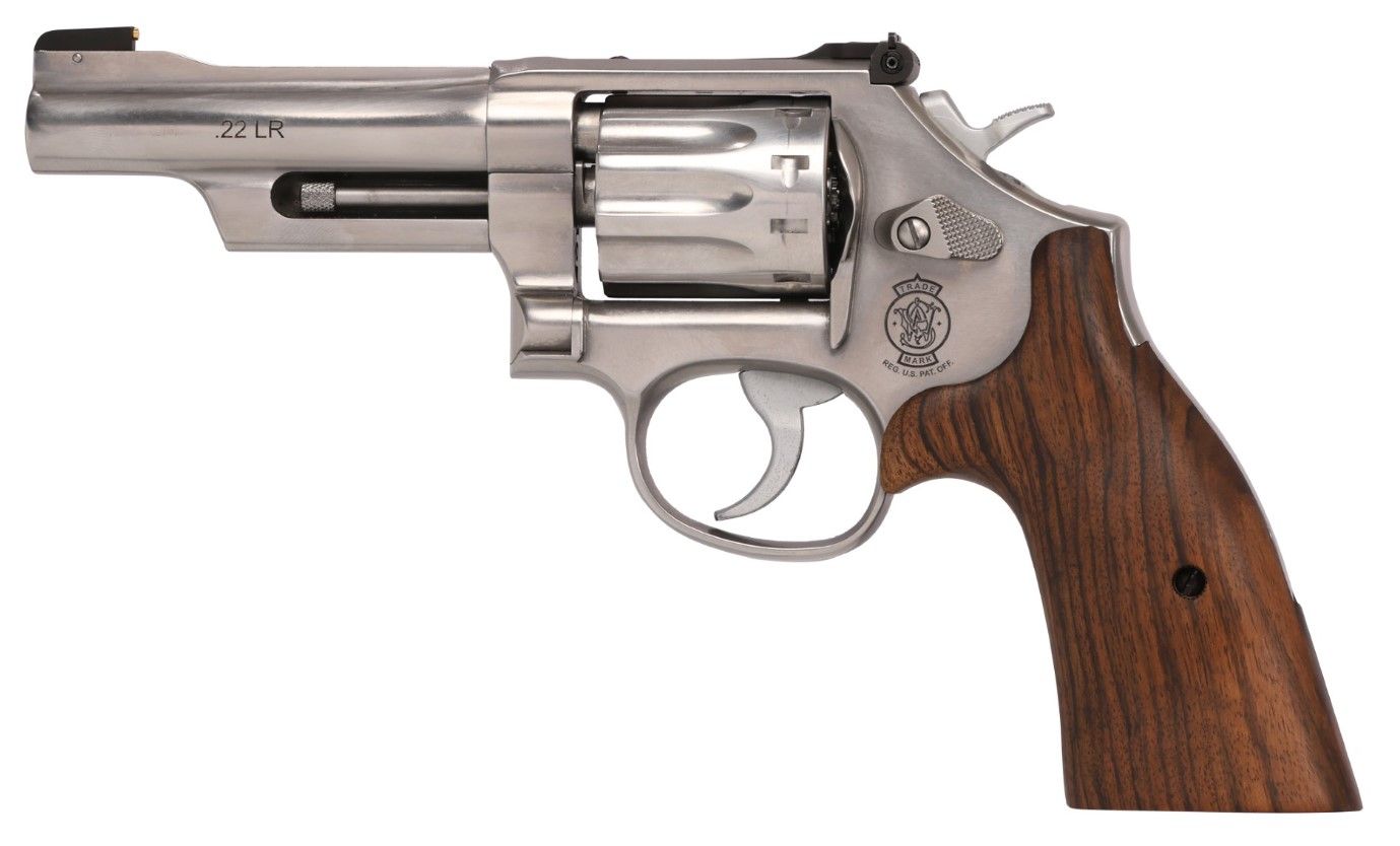 Smith and Wesson 617 Mountain Gun 22lr 4" Ss