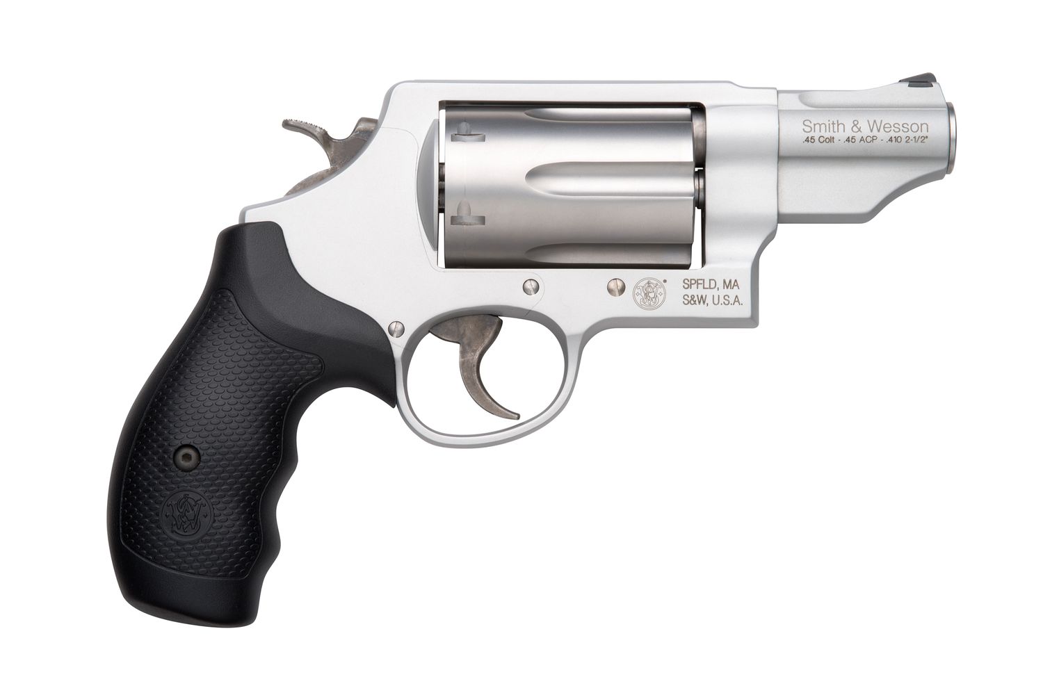 Smith and Wesson Governor 45/410 2.75" Slvr 6rd