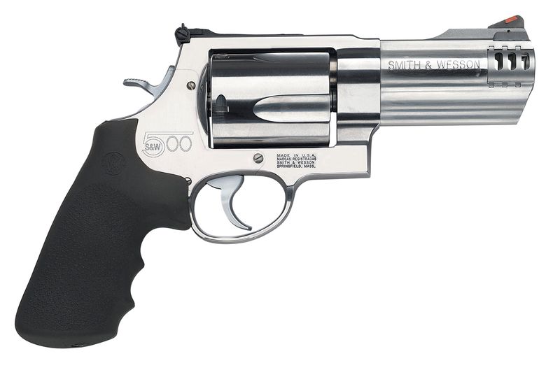 Smith and Wesson 500 500s&w Mag 4 Smith and Wesson 500 500s&w Mag 4" Ss As 5rd