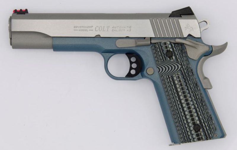 Colt Comp Ser70 45acp Ss/bl Tit 8+1