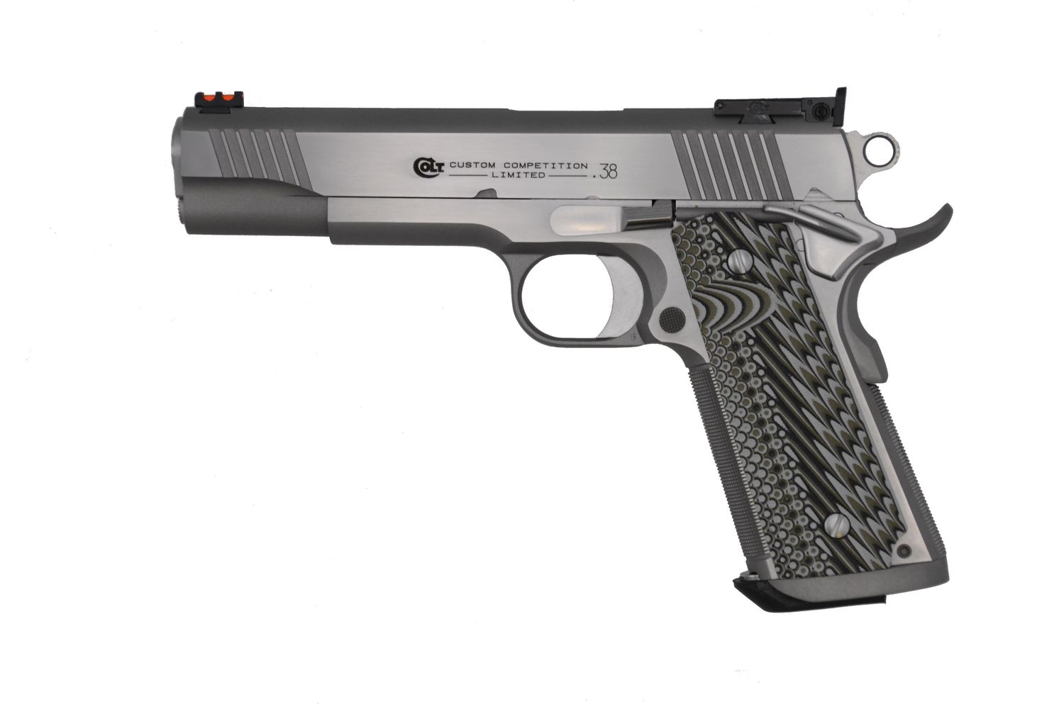 Colt Custom Comp Ser70 38spr Ss 9+1