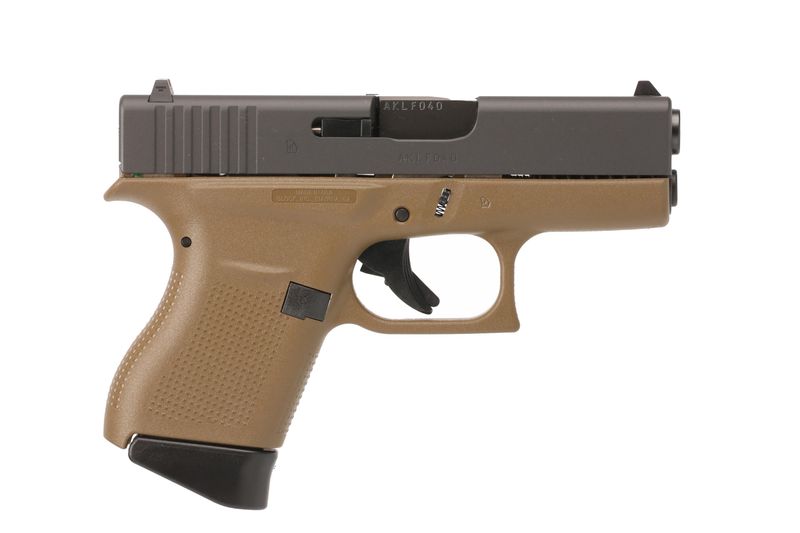 GLOCK G43 G3 Fde 9mm 6+1 3.39 GLOCK G43 G3 Fde 9mm 6+1 3.39" Fs