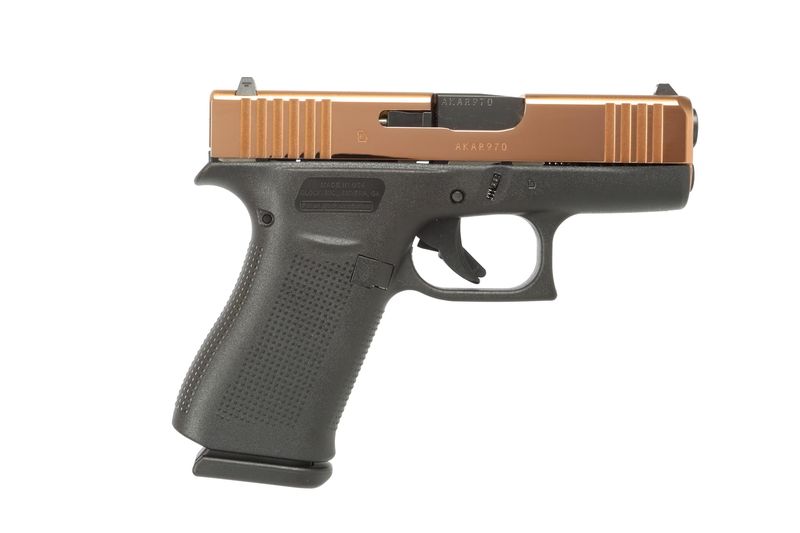 GLOCK G43x 9mm Rose Gold 3.39 GLOCK G43x 9mm Rose Gold 3.39" 10+1