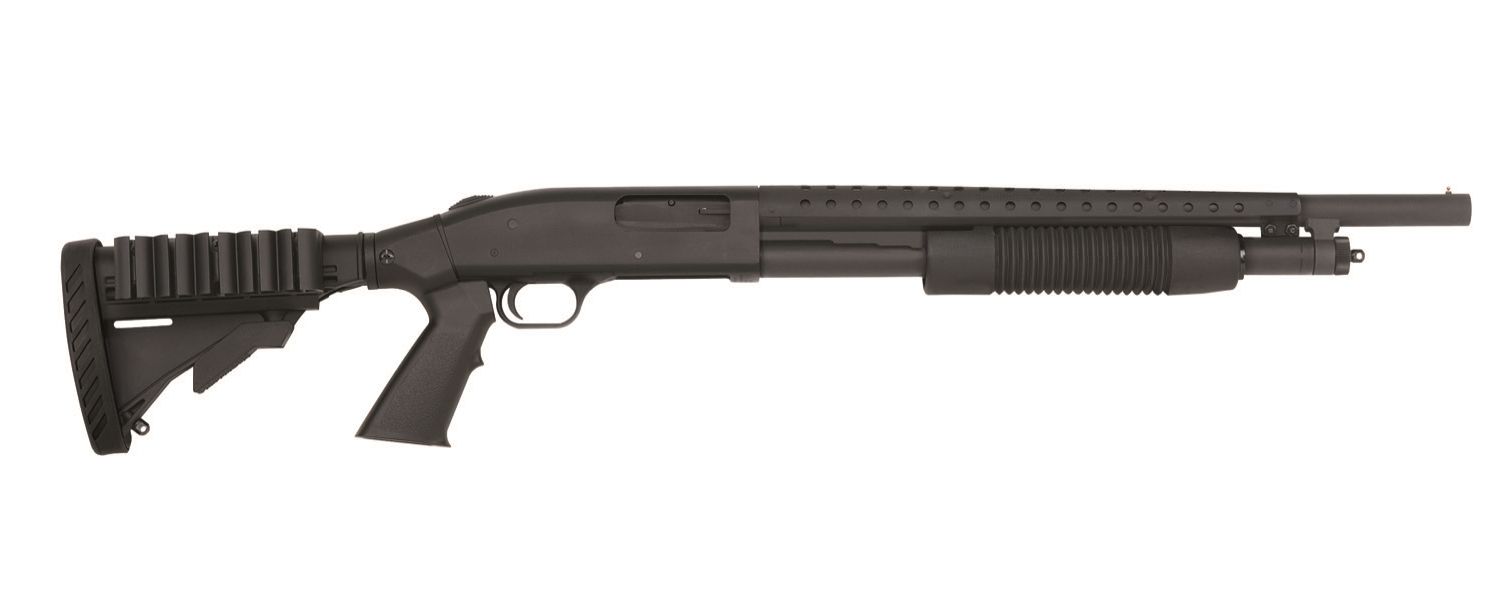 Mossberg 500 12/18.5 Matte 6pos Stk