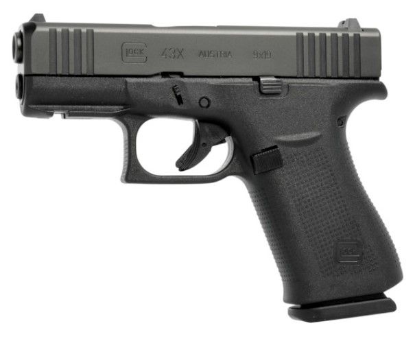 GLOCK G43x 9mm Blk 3.39" 10+1 Fs Fr