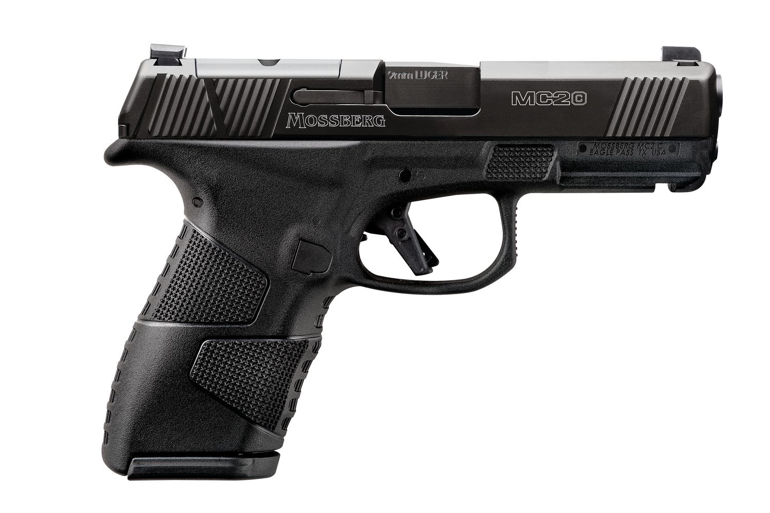 Mossberg Mc-2c 9mm Blk/poly 3.9" Or Ns