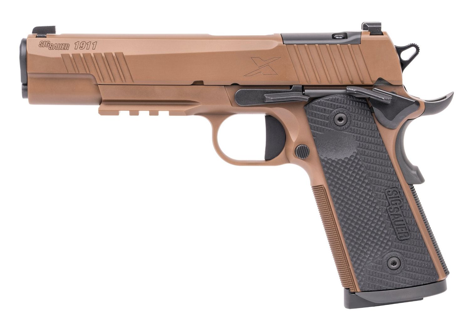 SIG SAUER 1911x 45acp Coyote/blk 5"