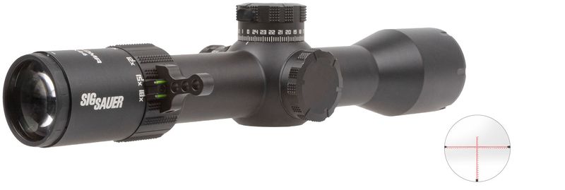 SIG SAUER Tango-dmr 3-18x44 34mm Moa 2.0
