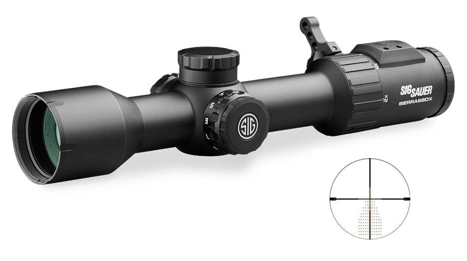 SIG SAUER Sierra6bdx 2-12x40 30mm Bdx-r2