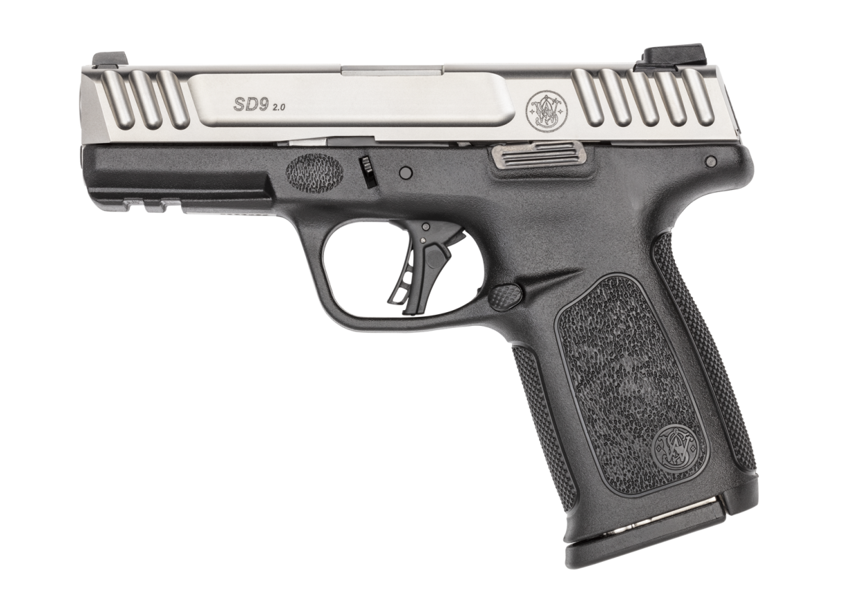 Smith and Wesson Sd9 2.0 9mm 16+1 4" Ss/blk Fs