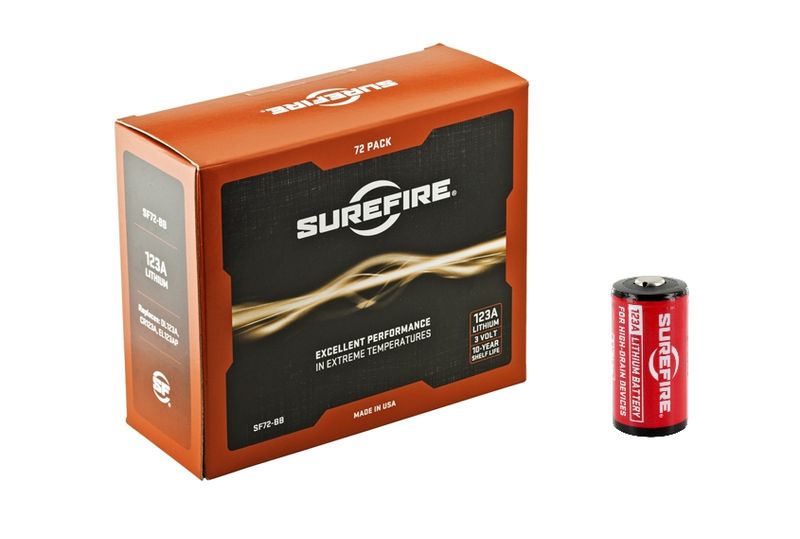 SureFire Sf123a Lithium 3volt Batt 72pk SureFire Sf123a Lithium 3volt Batt 72pk