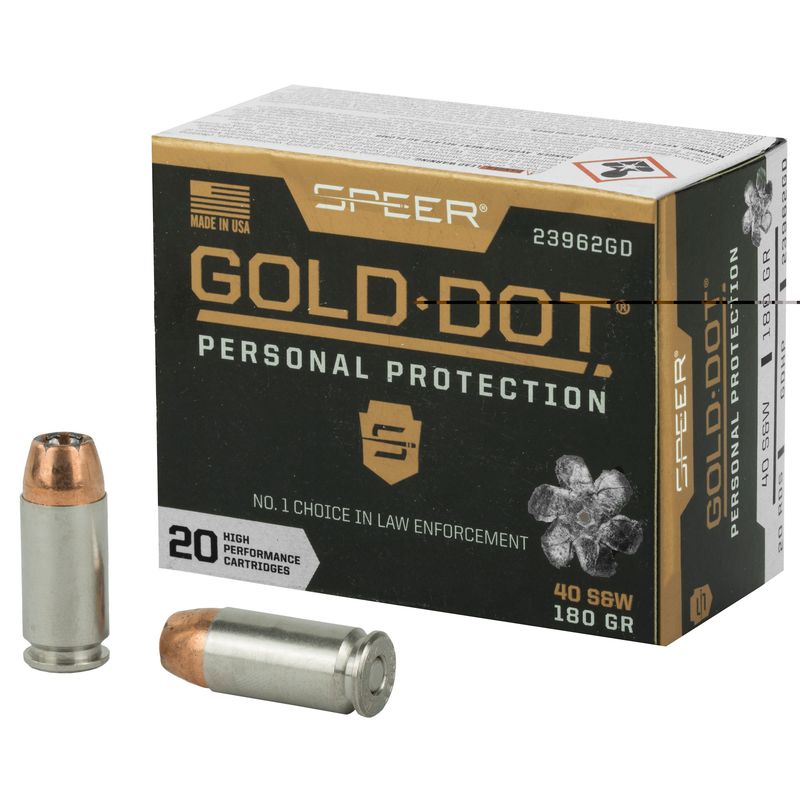 Spr Gold Dot 40sw 180gr Hp 20/200 Spr Gold Dot 40sw 180gr Hp 20/200