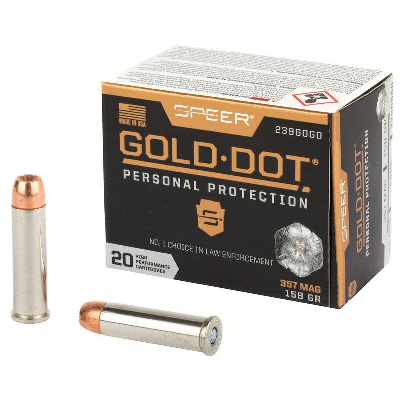 Spr Gold Dot 357mag 158gr Hp 20/200 Spr Gold Dot 357mag 158gr Hp 20/200