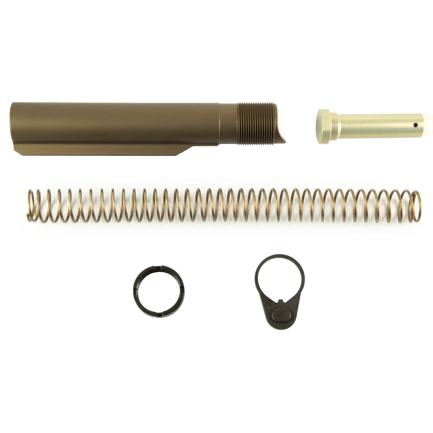 Aero Ar15 Enhcd Carb Buffer Kit, Color: Olive Drab Green
