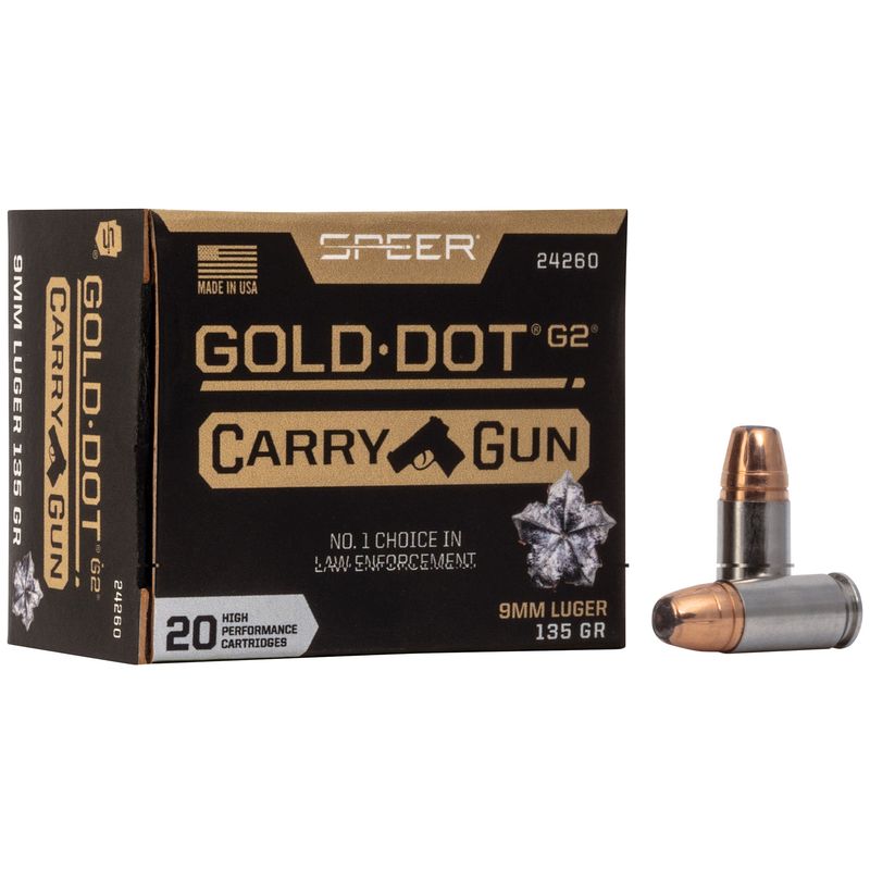 Spr Gold Dot Carry Gun 9mm 135gr Hp Spr Gold Dot Carry Gun 9mm 135gr Hp