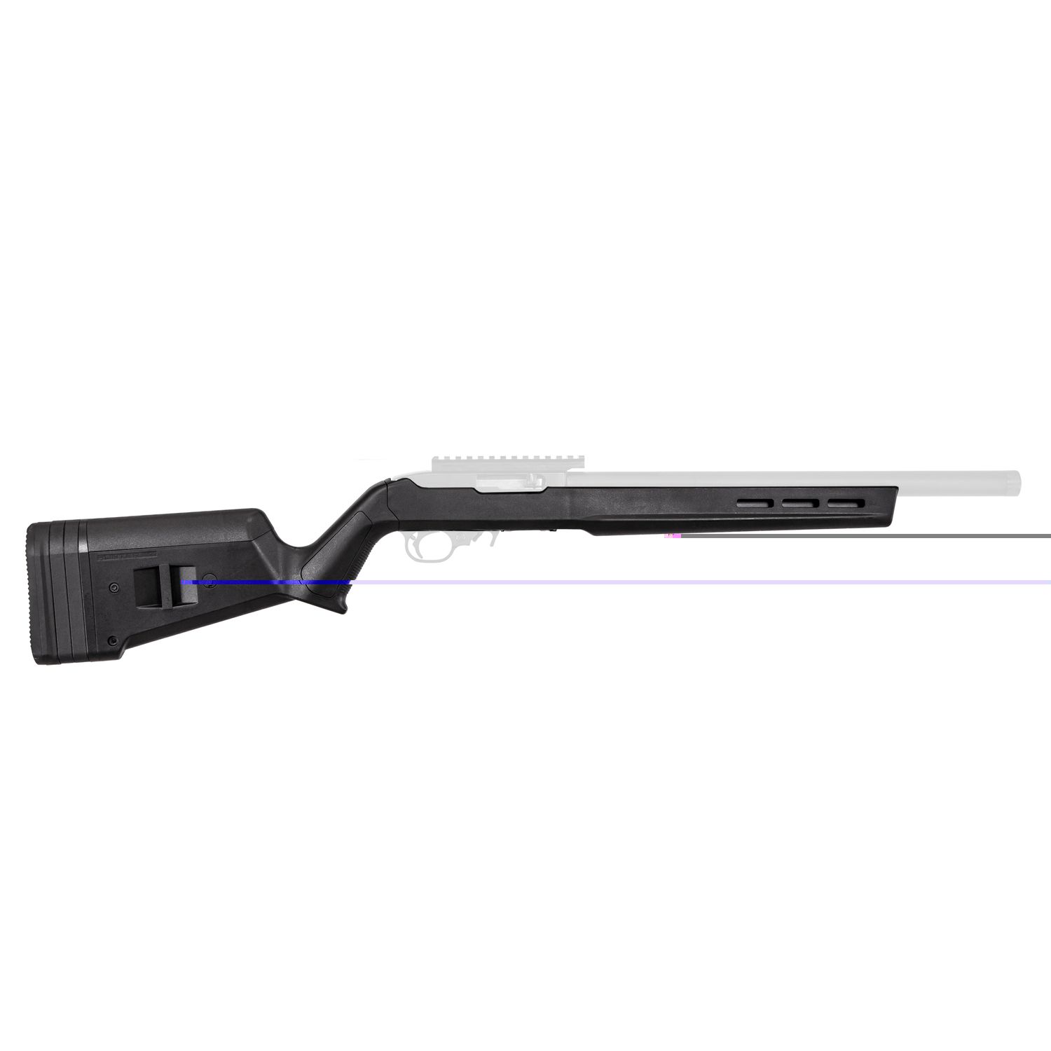Magpul Hunter X-22 Stk Rug 10/22, Finish/Color: Black