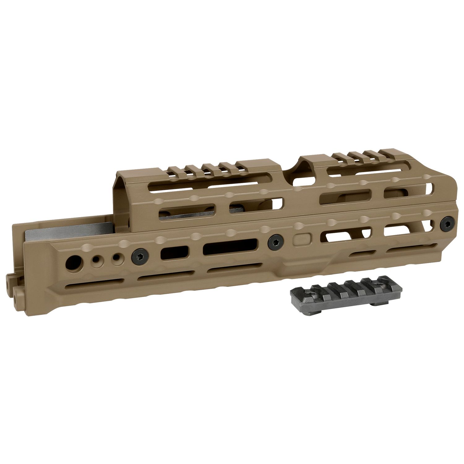 Midwest Ak Alpha M-lok Hngrd 10", Color: Flat Dark Earth