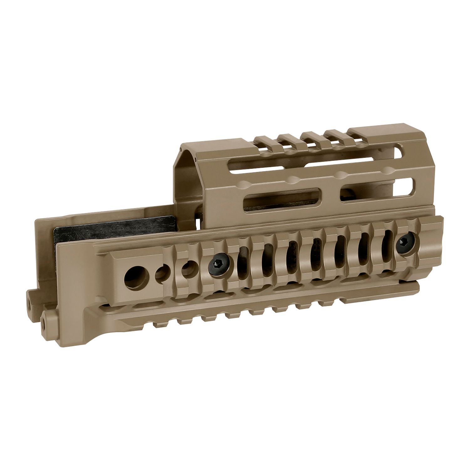 Midwest Ak Alpha Quad Rail 6.0", Color: Flat Dark Earth