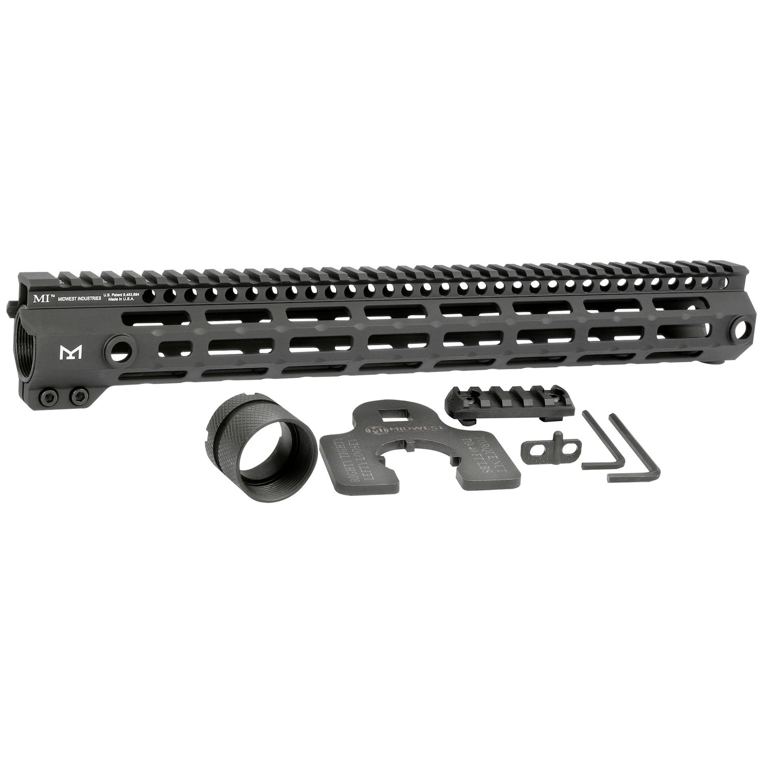 Midwest G4m M-lok Hndgrd Blk, Size: 15"