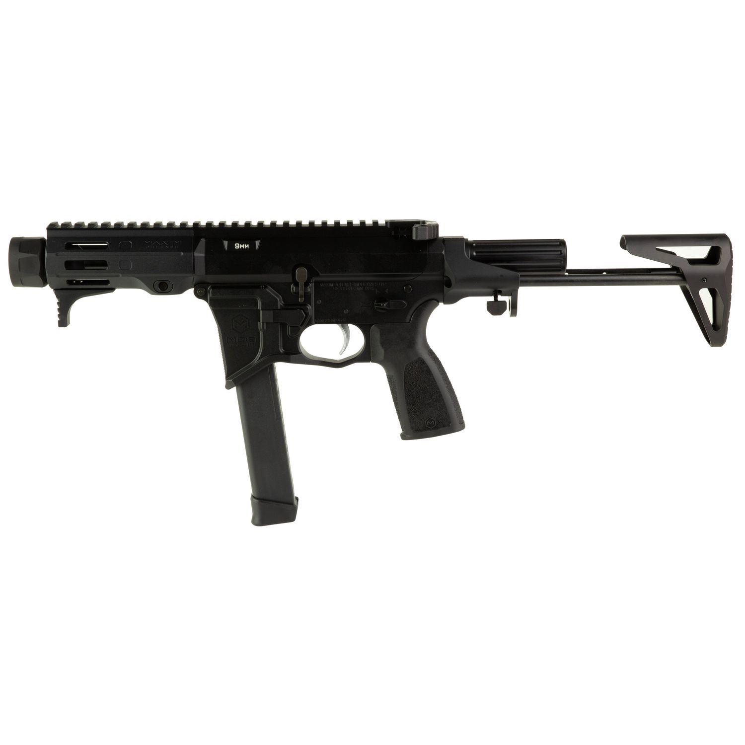 Maxim Md9 904s 9mm 33rd Sbr, Color/Finish: Black