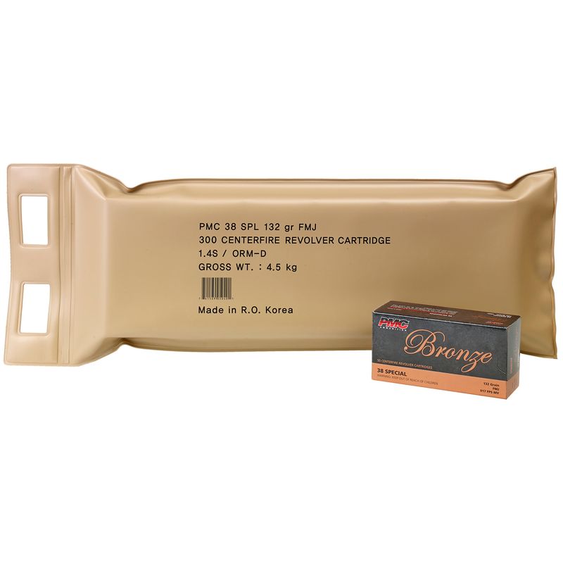 Pmc Brnz 38spl 132gr Fmj 6 Bx Bp Pmc Brnz 38spl 132gr Fmj 6 Bx Bp