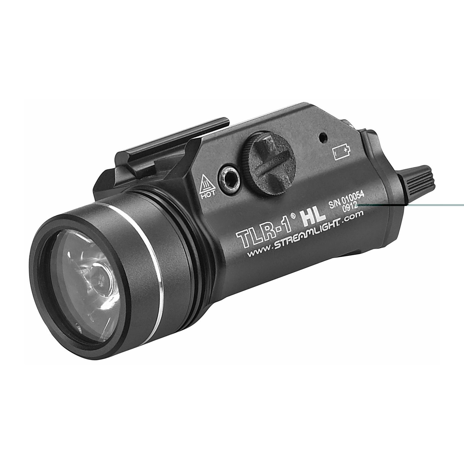 Strmlght Tlr-1 Hl 1000 Lumen, Color/Finish: Black