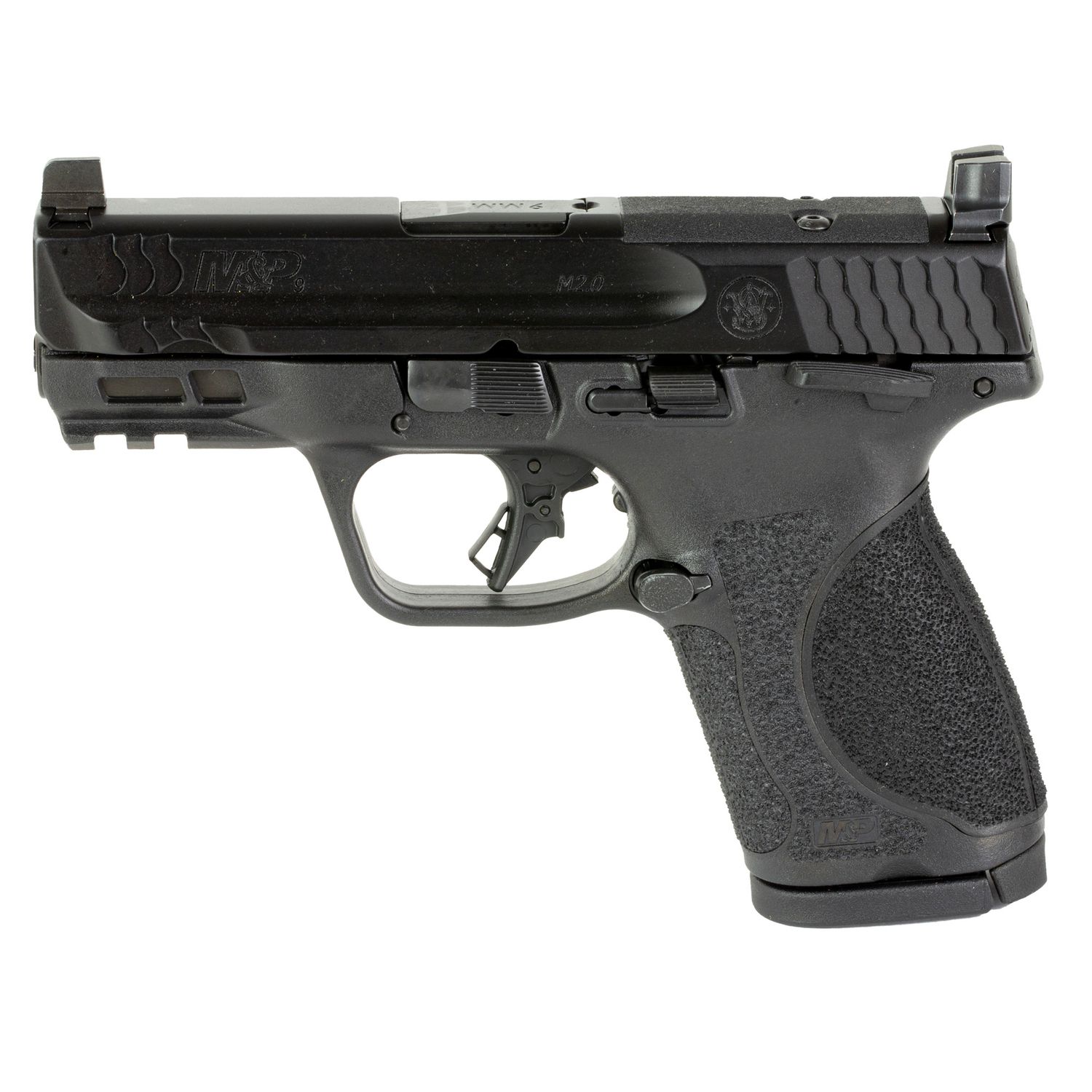 S&w M&p M2.0 9mm 3.6" 15rd Ts Or Blk