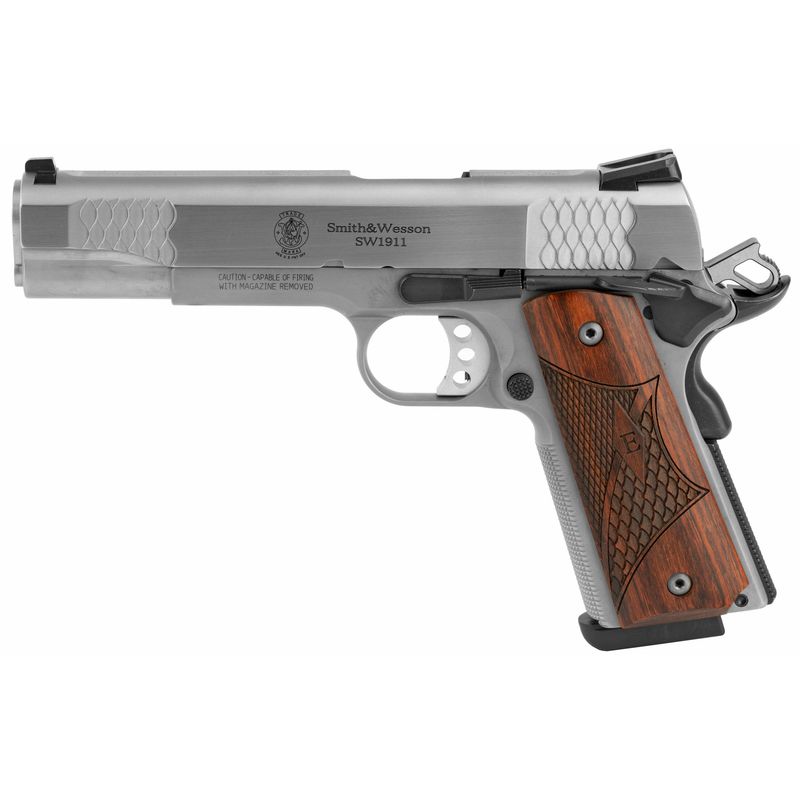 S&w 1911 E 45acp 8rd 5 S&w 1911 E 45acp 8rd 5" Sts Wd 3dot