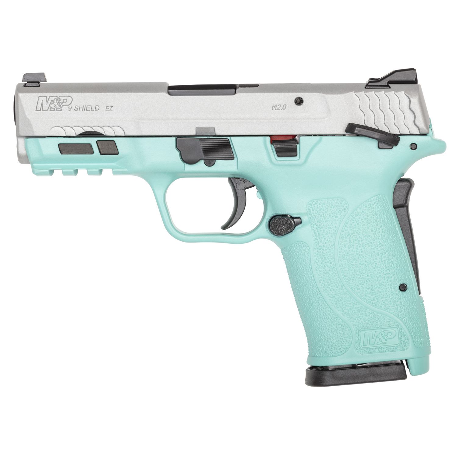 S&w Shield 2.0 Ez 9mm 8rd Ts Slv/reb