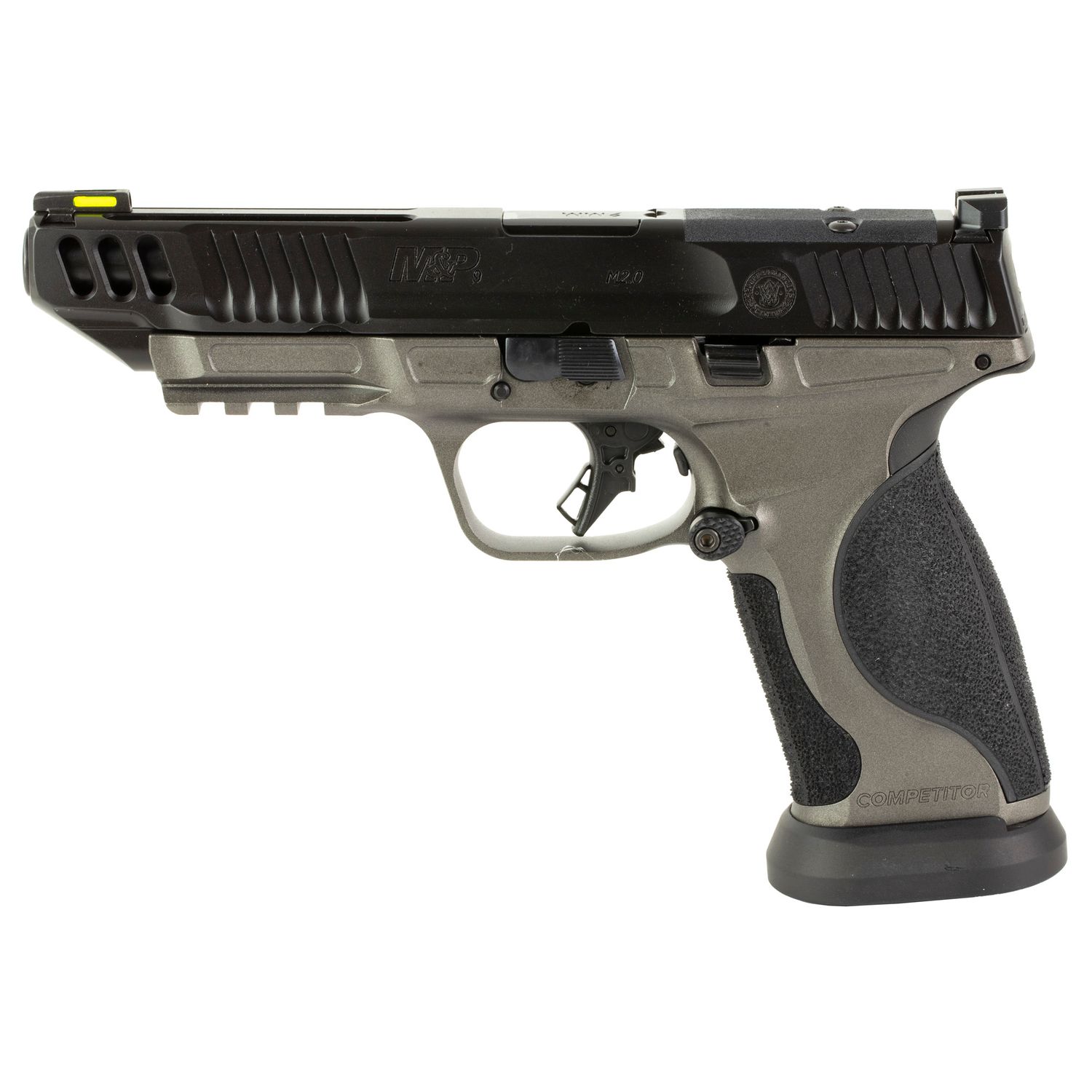 S&w M&p 9mm Competitor 5", Capacity: 10 rounds, Color/Finish: 2tone