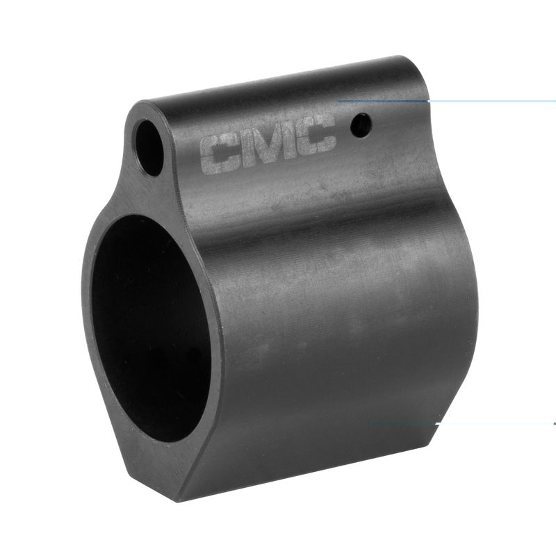 Cmc Ar Low Pro Gas Block .750 Blk Cmc Ar Low Pro Gas Block .750 Blk