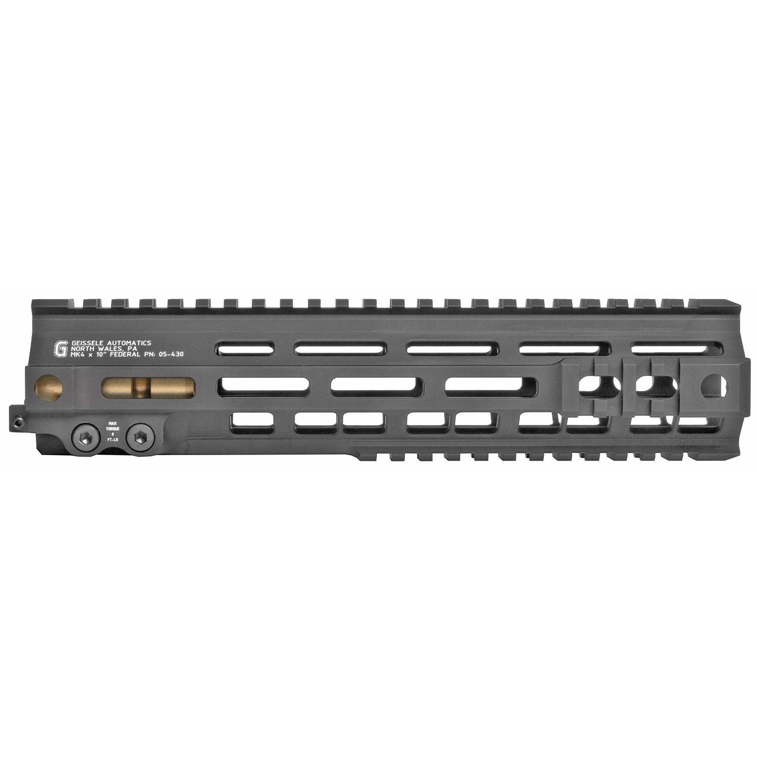 Geissele 10" Super Mod Mk4 Fed, Color/Finish: Black