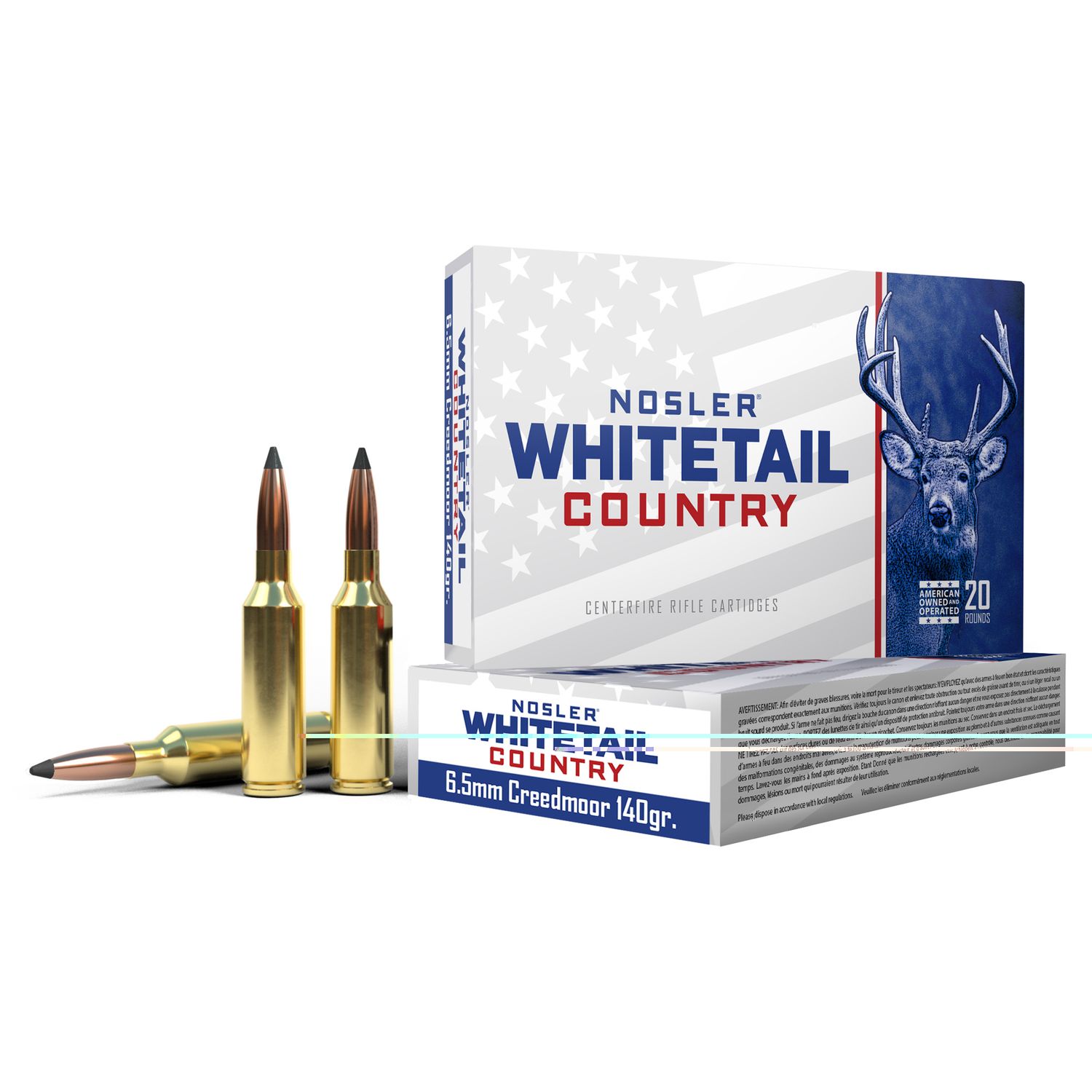 Nosler 6.5 Creed 140gr Sb Sp 20/200