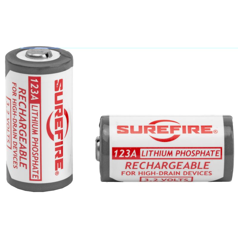 Surefire Lfp 123a Recharge Batt 2pk Surefire Lfp 123a Recharge Batt 2pk