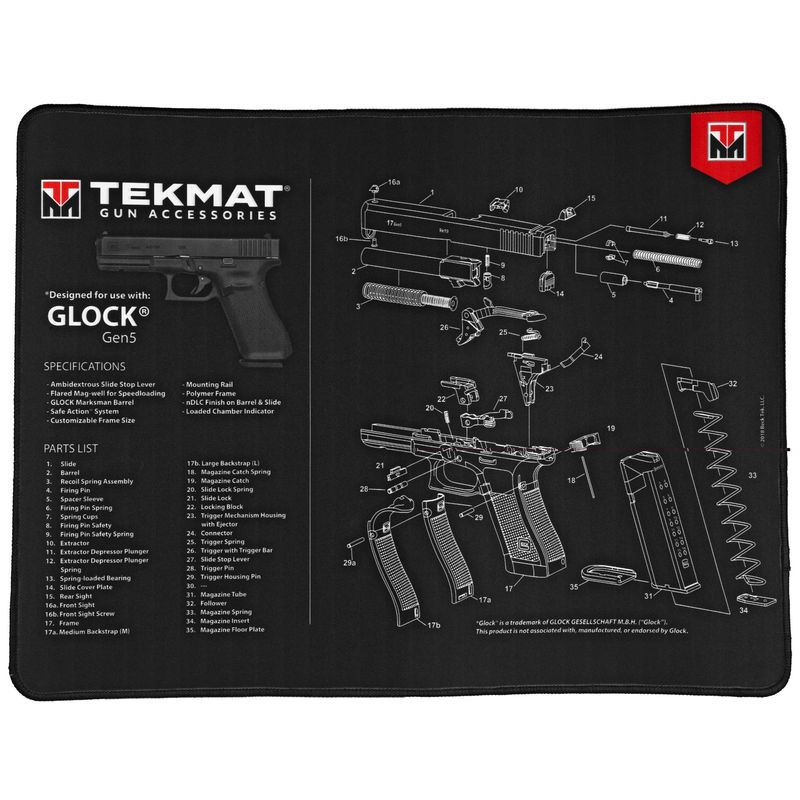 Tekmat Ultra Pstl Mat For Glk Gen5 Tekmat Ultra Pstl Mat For Glk Gen5